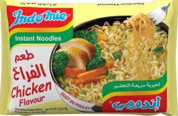 اندومى شعرية دجاج قطعة
