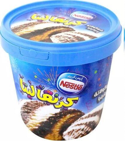 نسلة كرنفاليتا شيكولاتة وفانيليا 850مل