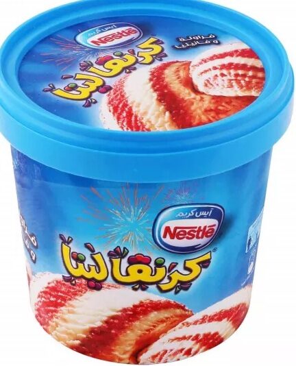 نسلة كرنفاليتا فراولة وفانيليا 850مل