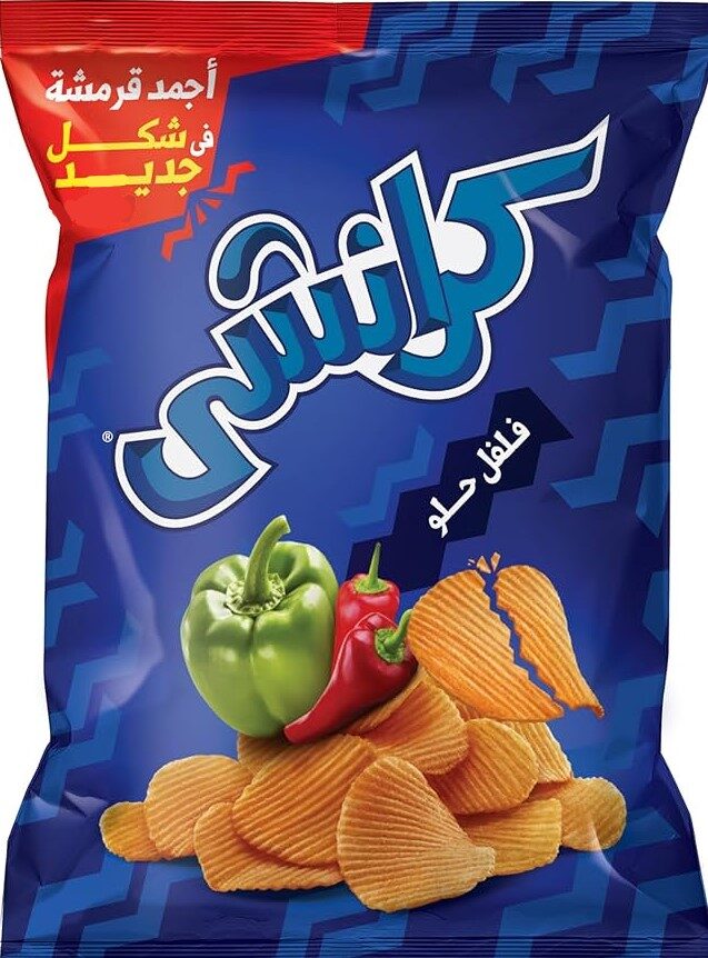 كرانشى فلفل حلو 10ج