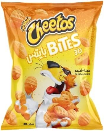 شيتوس بايتس جبنة شيدر 10ج