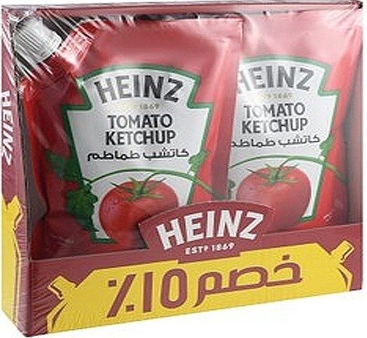 هاينز كاتشب ديوباك عرض2ق 285جم خصم10%