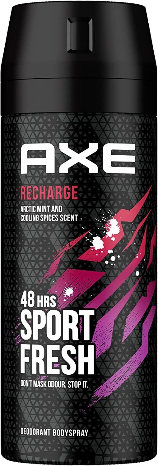 اكس RECHARGE اسبراى 150مل خصم 15جنيه
