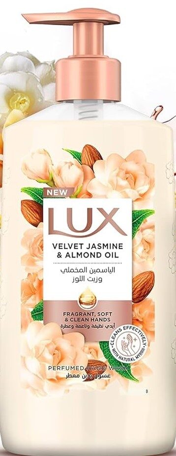 لوكس هاندووش ياسمين و زيت لوز 500مل خ10%