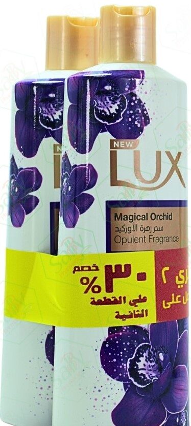 لوكس شاور سحر زهره الاوركيد 2قطعه خصم 30% 500مل
