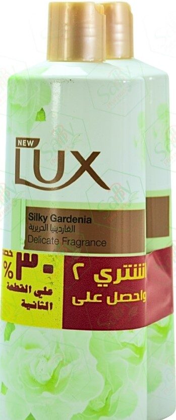 لوكس شاور الغاردينيا الحريريه 2قطعه خصم 30% 500مل