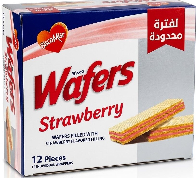 ويفر ويفر فراولة 27جم  (ع*12)