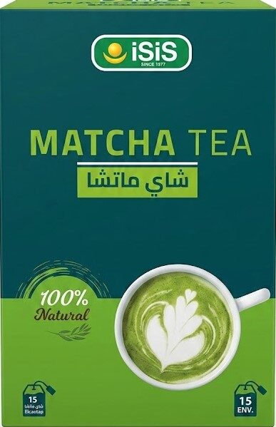 ايزيس شاى ماتشا 15فتلة