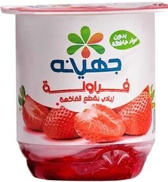 جهينة زبادى بقطع الفراولة 105جم
