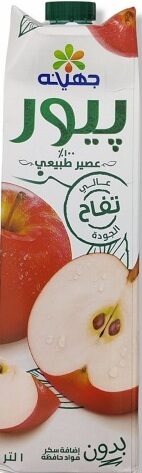 جهينة عصير تفاح بيور 1لتر