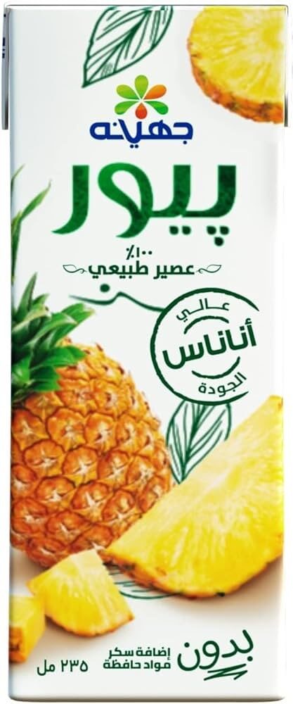 جهينة عصير اناناس بيور 1لتر