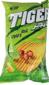 تايجر  شطة وليمون 61-71جم