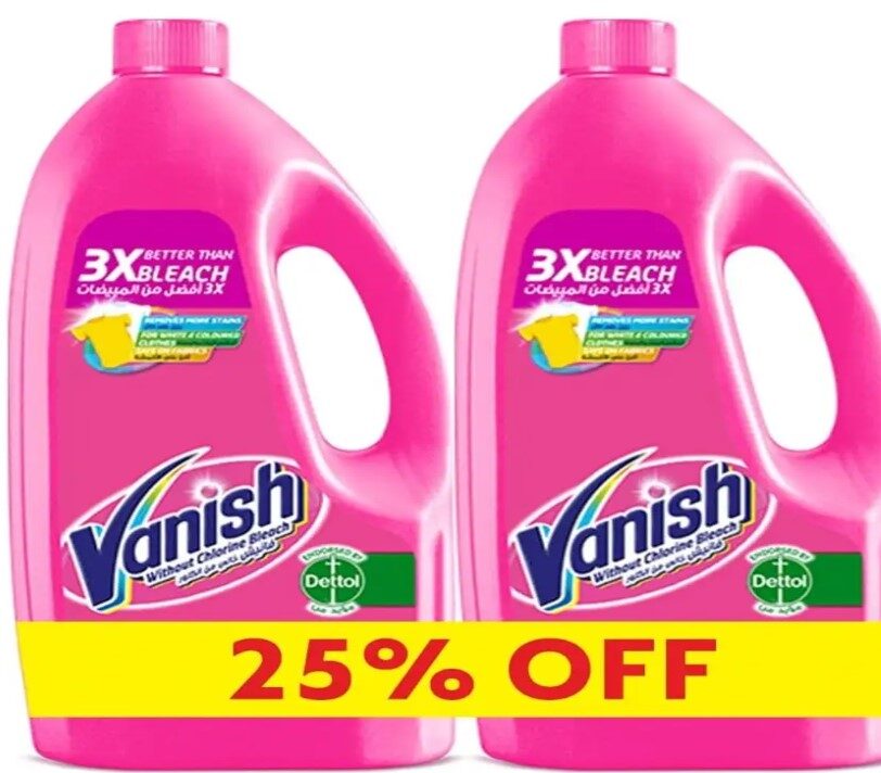 فانيش سائل وردى 2ق 900مل خصم25%