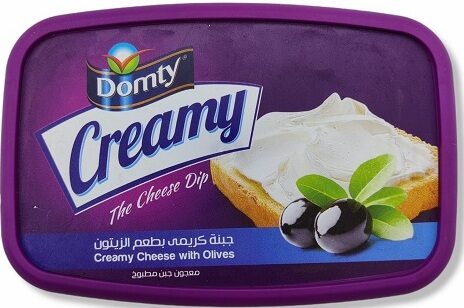 دومتى جبنة كريمى بالزيتون بلاستيك مصنعات 220جم