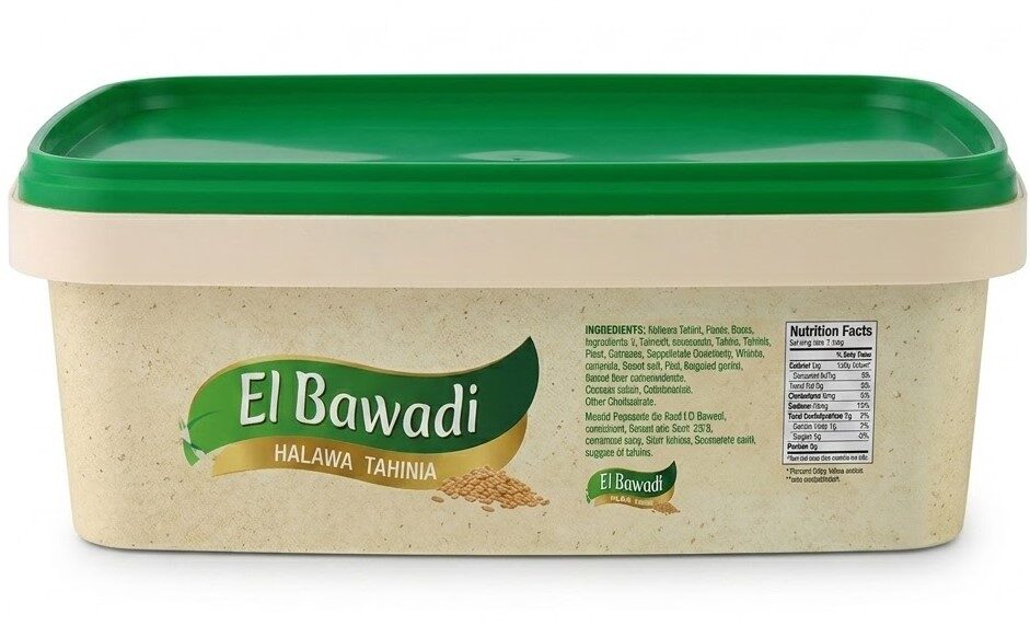 البوادى حلاوة سادة 760جم