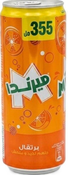 ميرندا برتقال 355مل كانز 10%زيادة