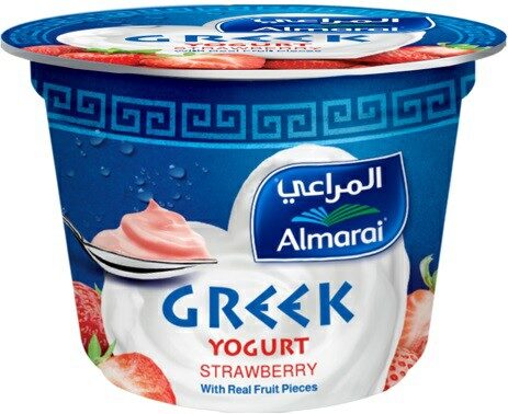 المراعى زبادى يونانى فراولة 170جم