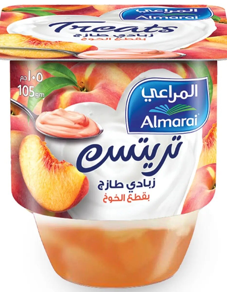 المراعى زبادى خوخ 105جم