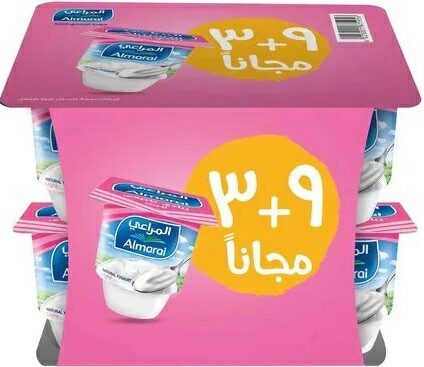 المراعى زبادى لايت 105جم 9+3