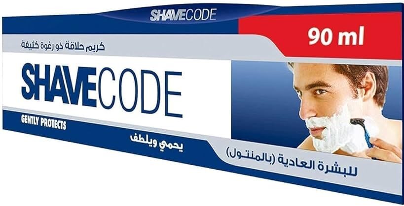 شيف كود كريم حلاقة بشرة عادية منثول 90مل