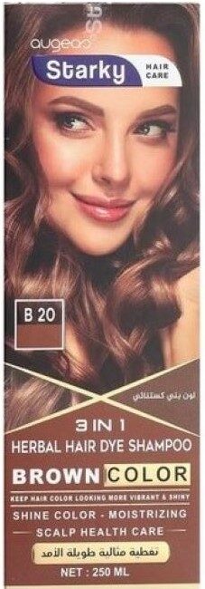 ستاركى شامبو صبغة بنى 250مل