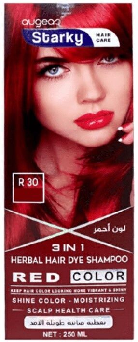 ستاركى شامبو صبغة احمر 250مل