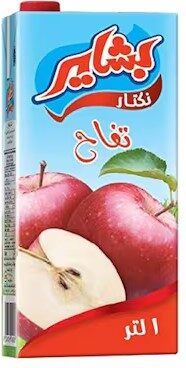 بشاير عصير تفاح تتراباك 1لتر