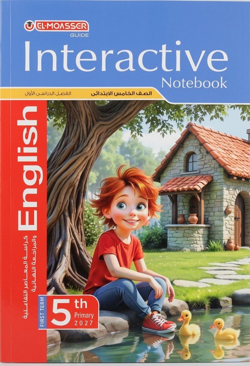 المعاصر انجليزى خامسة ابتدائى ترم اول+ ملحق