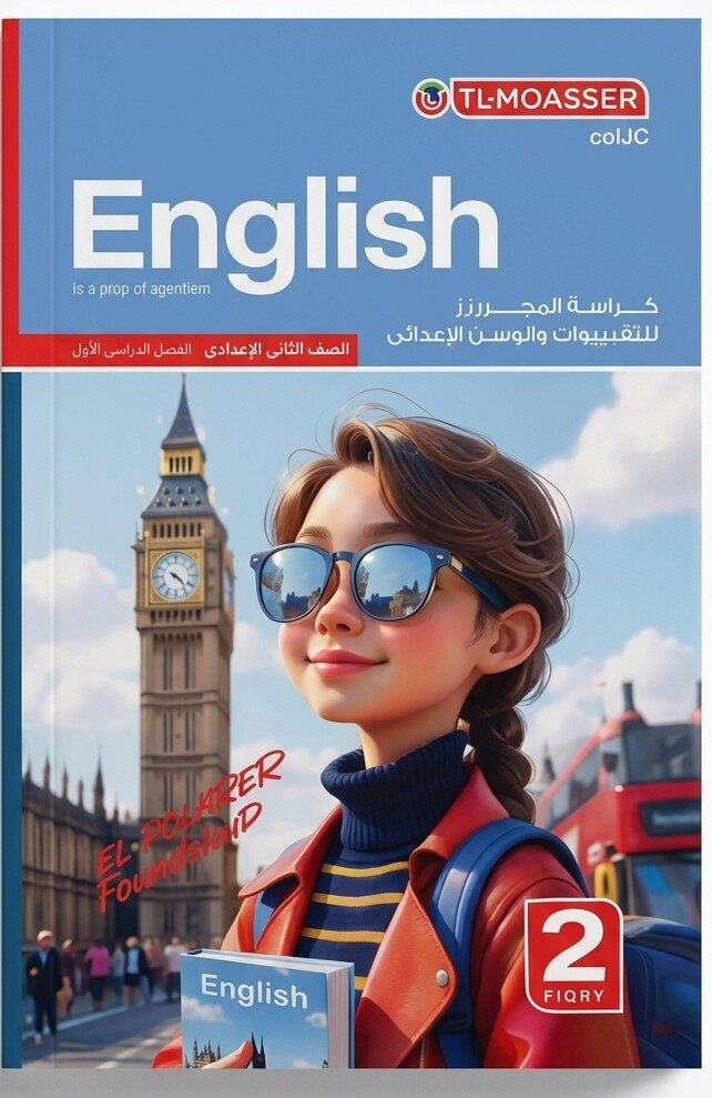 المعاصر انجليزى ثانية اعدادى  ترم اول + ملحق