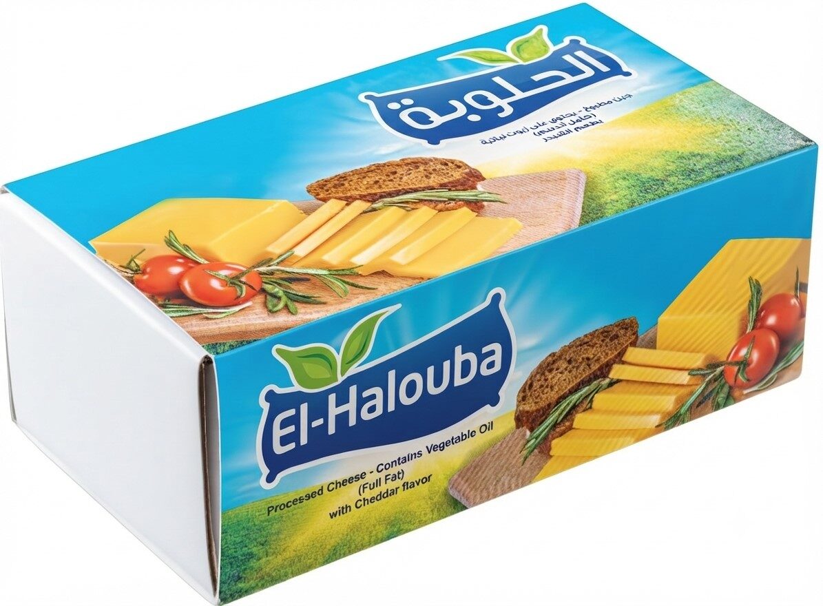 الحلوبة شيدر سادة 400جم