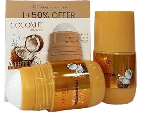 موود مزيل عرق كوكونت عرض 50% +1ق 50مل