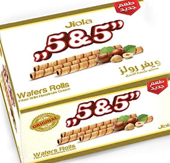 جى رولز سيجار كريمة بندق 4صابع (ع*12)