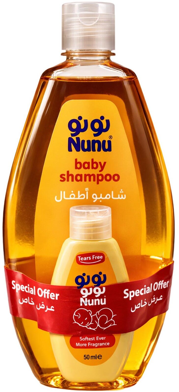 نونو شامبو اطفال + شامبو بلس 500مل + 50مل