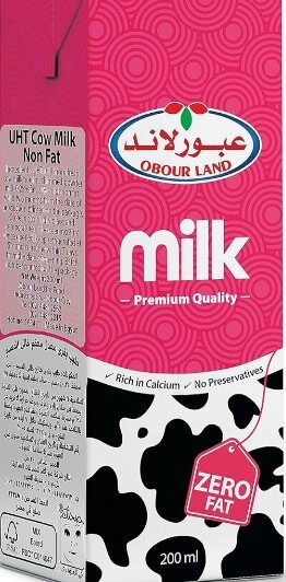 عبور لاند حليب خالى الدسم 200مل