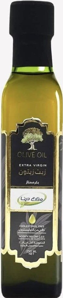 مزارع دينا  زيت زيتون بكر 250مل