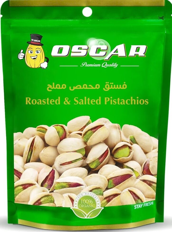 اوسكار فستق محمص ومملح 150جم