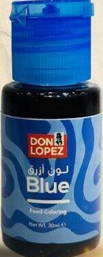 دون لوبيز الوان طعام ازرق 30مل
