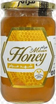 مرام عسل نحل شهد العسل شمع 950جم