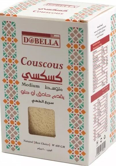 دوبيلا كسكسي كرتون 400جم