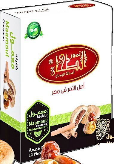 الطحان تمر معمول بالقرفة 35جم ع*12ق