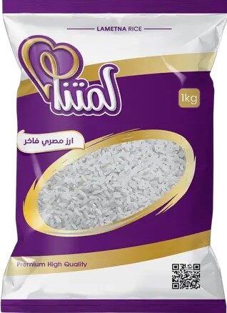 لمتنا ارز مصرى فاخر 1كجم مطبوع 38ج