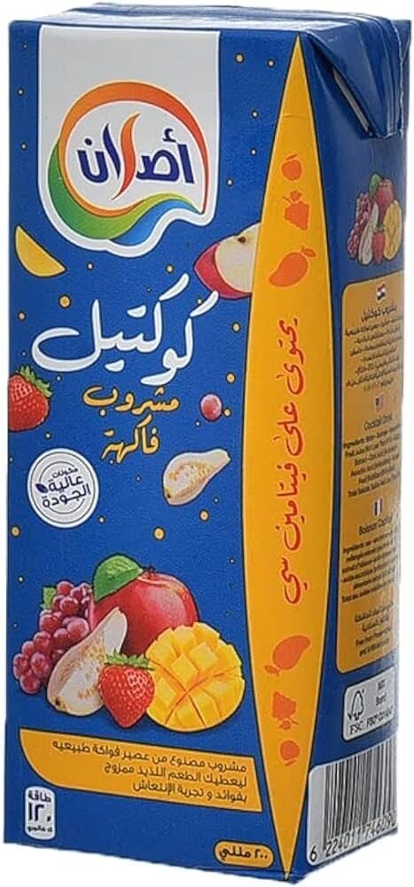 اصلان عصير كوكتيل 200مل