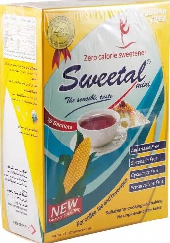سويتال 1جم سكر دايت 75كيس