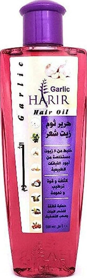 حرير زيت شعر بالثوم 100مل