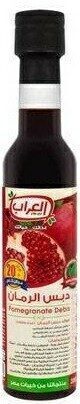 العراب دبس رمان زجاج 325مل