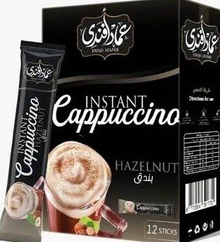 عماد افندى كابتشينو بندق (ع*12) 18جم
