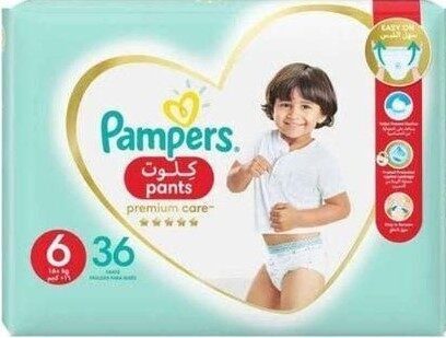 بامبرز بانتس عناية مميزة سعودى م6 36حفاضة