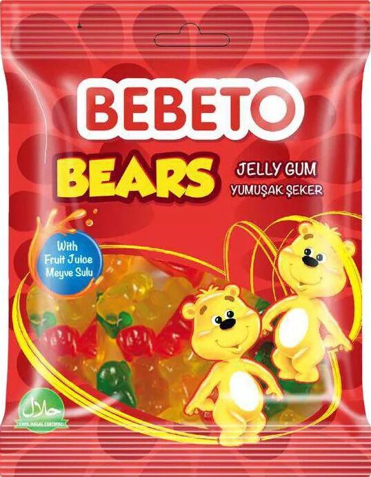 بيبيتو شكل دب 80جم